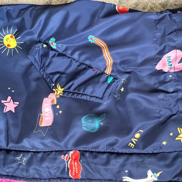 Printed jacket for girls - Picture 3 of 5